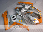 Kit de carenado por inyección para Ducati 1098 07-09 - Naranja, Plata - Gulf #OYO87906224