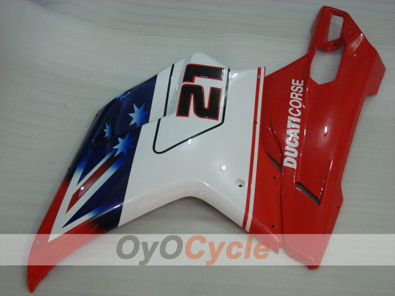 Carenado lateral izquierdo y derecho para Ducati 1098 07-09 n.º OYO87914367