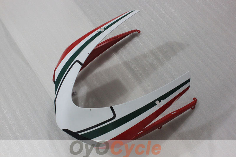 Carenado de inyección para Ducati 1098 07-09 - Rojo, blanco - Estilo de fábrica #OYO87906228