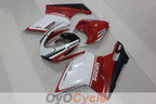 Carenado de inyección para Ducati 1098 07-09 - Rojo, blanco - Estilo de fábrica #OYO87906228