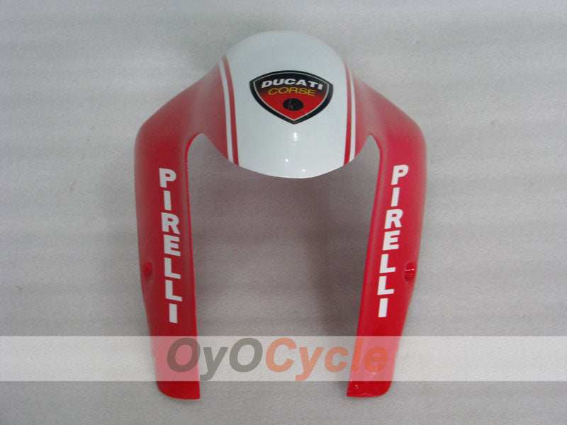 Kit de carenado de inyección para Ducati 1098 07-09 - Rojo, Blanco, Negro - PIRELLI #OYO87906231