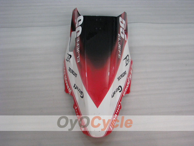 Kit de carenado de inyección para Ducati 1098 07-09 - Rojo, Blanco, Negro - PIRELLI #OYO87906231