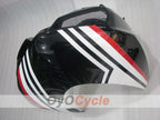 Kit de carenado por inyección para Ducati 1098 07-09 - Blanco, Negro - Estilo de fábrica #OYO87906236