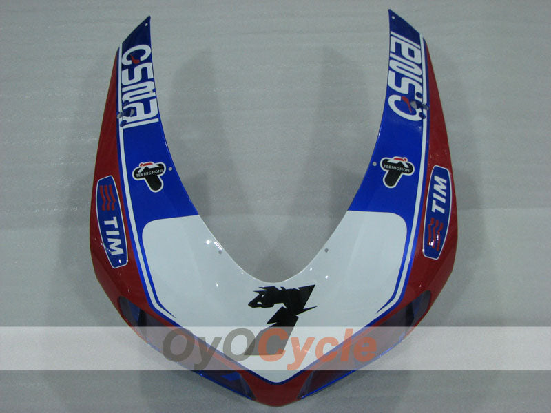 Kit de carenado por inyección para Ducati 1098 07-09 - Rojo, Azul, Blanco - Unibat #OYO87906241