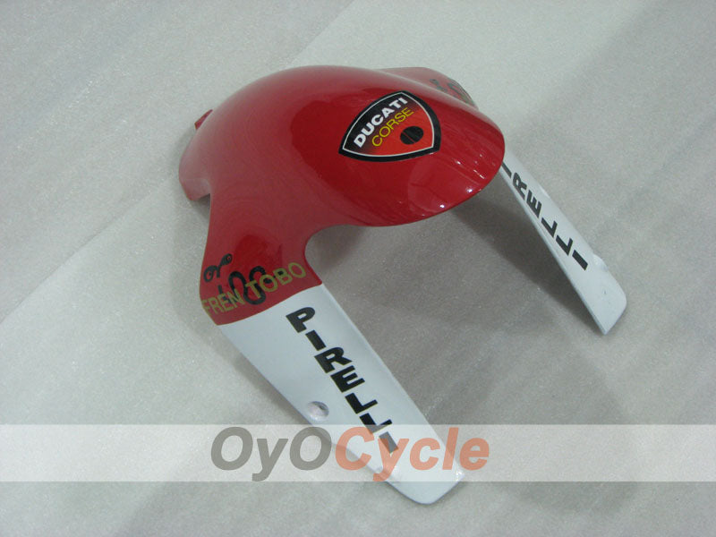 Kit de carenado por inyección para Ducati 1098 07-09 - Rojo, Azul, Blanco - Unibat #OYO87906241