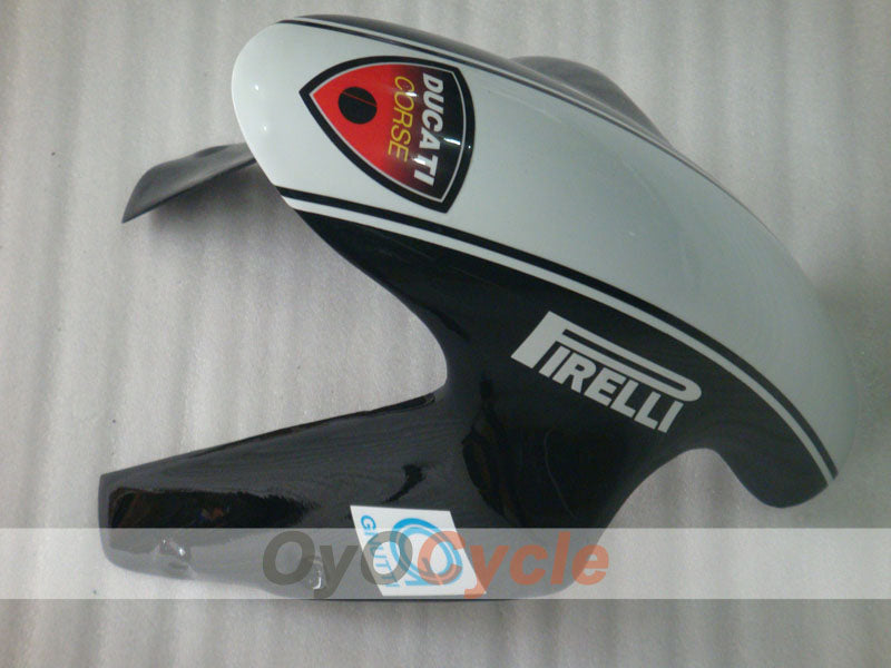 Kit de carenado por inyección para Ducati 1198 09-11 - Blanco, Negro - Xerox #OYO87906245