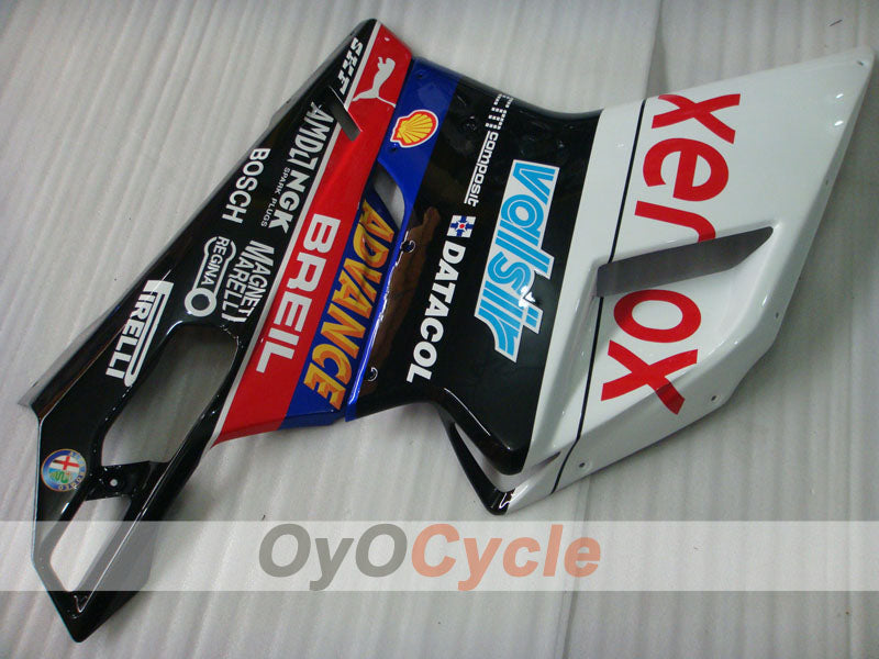 Kit de carenado por inyección para Ducati 1198 09-11 - Blanco, Negro - Xerox #OYO87906245