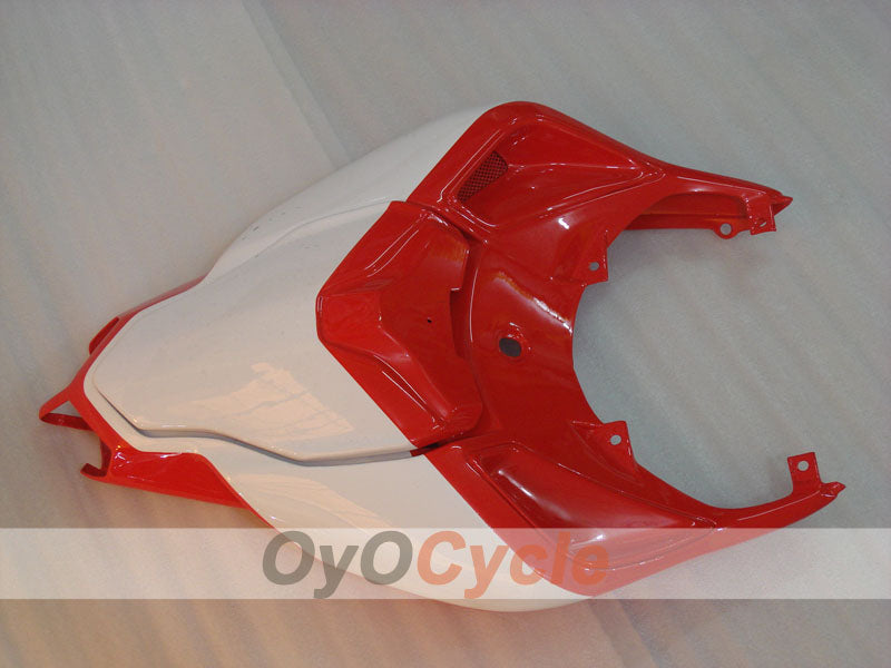 Kit de carenado por inyección para Ducati 1198 09-11 - Rojo, Blanco, Negro - Estilo de fábrica #OYO87906246