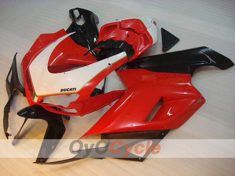 Kit de carenado por inyección para Ducati 1198 09-11 - Rojo, Blanco, Negro - Estilo de fábrica #OYO87906246 Imagen principal del producto
