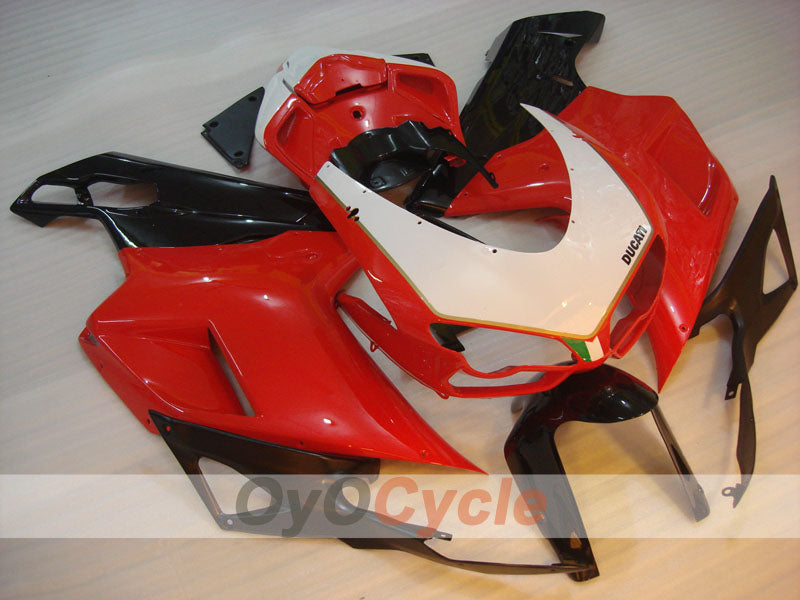 Kit de carenado por inyección para Ducati 1198 09-11 - Rojo, Blanco, Negro - Estilo de fábrica #OYO87906246 Imagen secundaria del producto