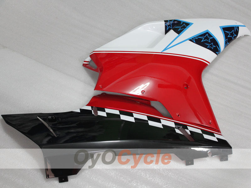 Kit de carenado por inyección para Ducati 1198 09-11 - Rojo, Blanco, Negro - Estilo de fábrica #OYO87906247