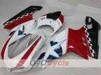 Kit de carenado por inyección para Ducati 1198 09-11 - Rojo, Blanco, Negro - Estilo de fábrica #OYO87906247