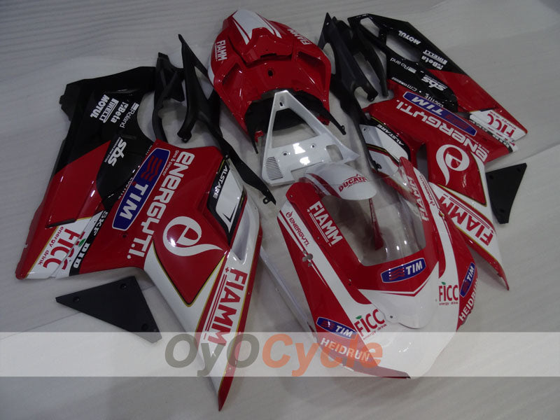 Kit de carenado por inyección para Ducati 1198 09-11 - Rojo, Blanco, Negro - FIAMM #OYO87906248 Imagen secundaria del producto