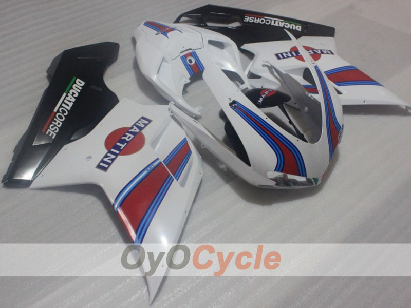 Kit de carenado por inyección para Ducati 1198 09-11 - Rojo, Blanco, Negro - Estilo de fábrica #OYO87906250 Imagen secundaria del producto