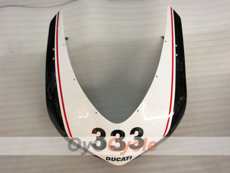 Kit de carenado por inyección para Ducati 1198 09-11 - Rojo, Blanco, Negro - Estilo de fábrica, Personalizar #OYO87906251