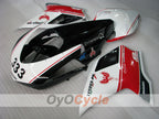 Kit de carenado por inyección para Ducati 1198 09-11 - Rojo, Blanco, Negro - Estilo de fábrica, Personalizar #OYO87906251