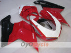 Kit de carenado por inyección para Ducati 1198 09-11 - Rojo, Blanco, Negro - Estilo de fábrica #OYO87906252