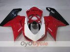 Kit de carenado por inyección para Ducati 1198 09-11 - Rojo, Blanco, Negro - Estilo de fábrica #OYO87906252