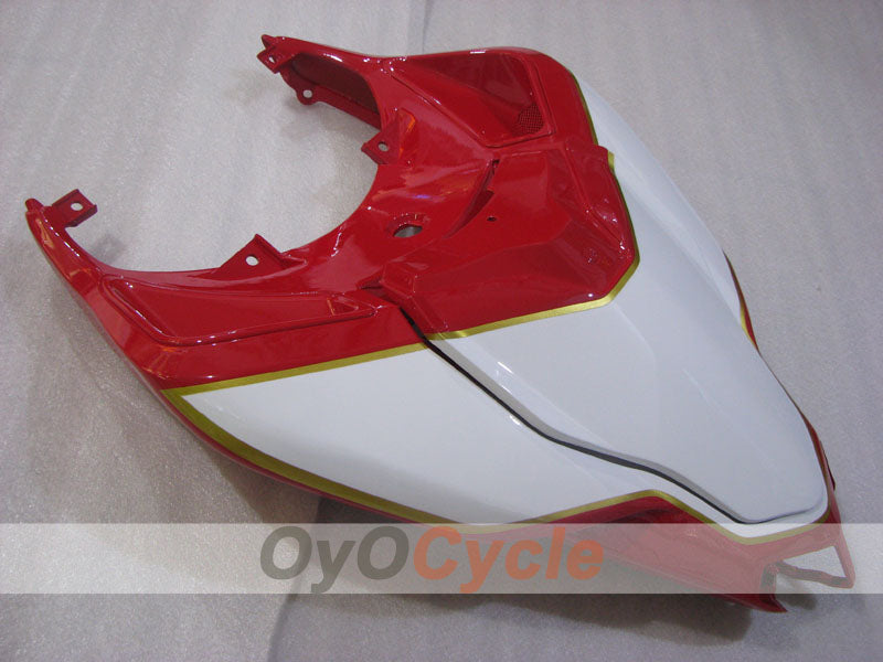 Kit de carenado por inyección para Ducati 1198 09-11 - Rojo, Blanco, Negro - Estilo de fábrica #OYO87906252