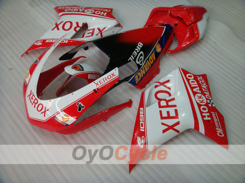 Kit de carenado por inyección para Ducati 1198 09-11 - Rojo, Blanco, Negro - Xerox #OYO87906254 Imagen principal del producto
