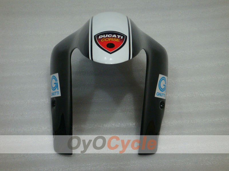 Kit de carenado por inyección para Ducati 1198 09-11 - Blanco, Negro - Xerox #OYO87906255