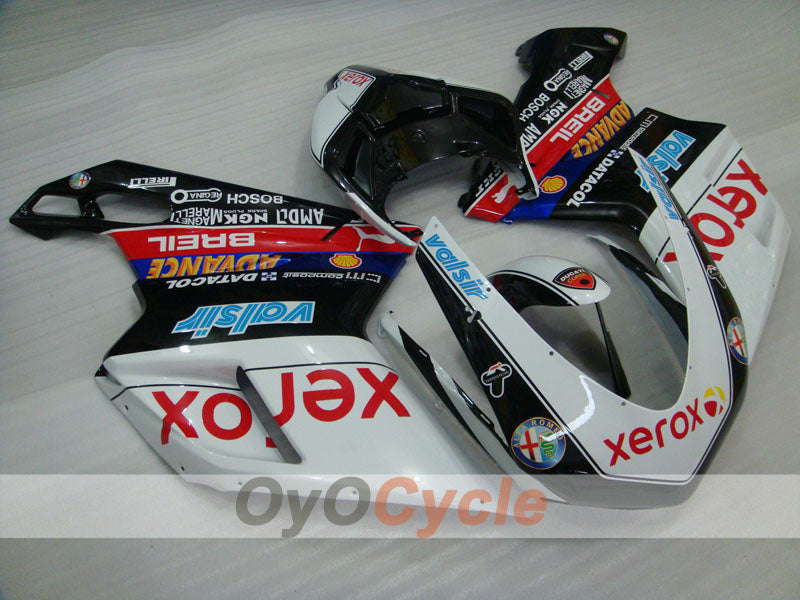 Kit de carenado por inyección para Ducati 1198 09-11 - Blanco, Negro - Xerox #OYO87906255 Imagen principal del producto