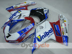 Kit de carenado por inyección para Ducati 1198 09-11 - Azul, Blanco - Estilo de fábrica #OYO87906258