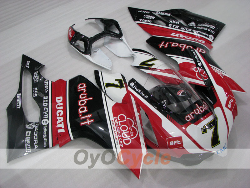 Kit de carenado por inyección para Ducati 1199 11-14 - Rojo, Blanco, Negro - aruba.it #OYO87906259 Imagen principal del producto
