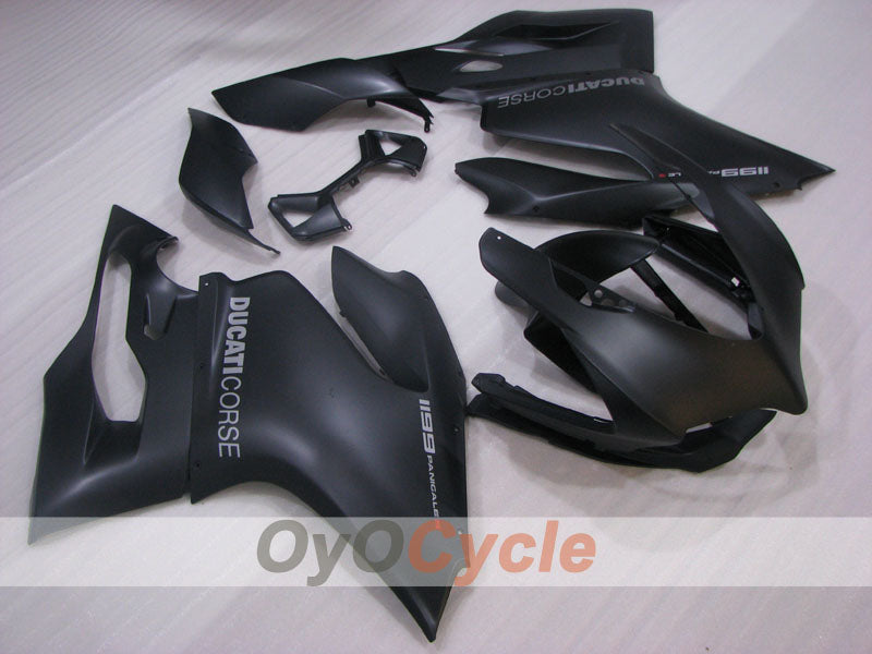 Kit de carenado por inyección para Ducati 1199 de 11-14 - Negro - Estilo de fábrica #OYO87906260 Imagen principal del producto