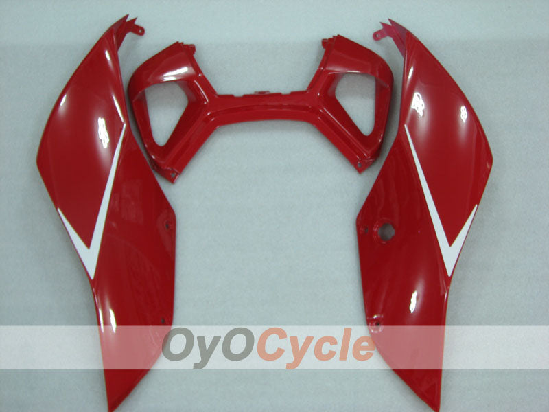 Kit de carenado por inyección para Ducati 1199 11-14 - Rojo - Estilo de fábrica #OYO87906261