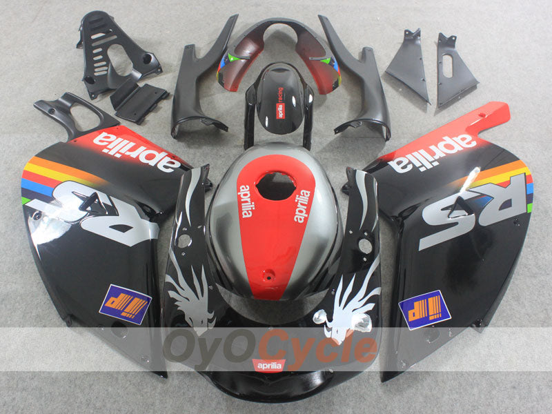 Kit de carenado para Aprilia RS125 01-05 - Negro, Gris - Estilo de fábrica #OYO87906263