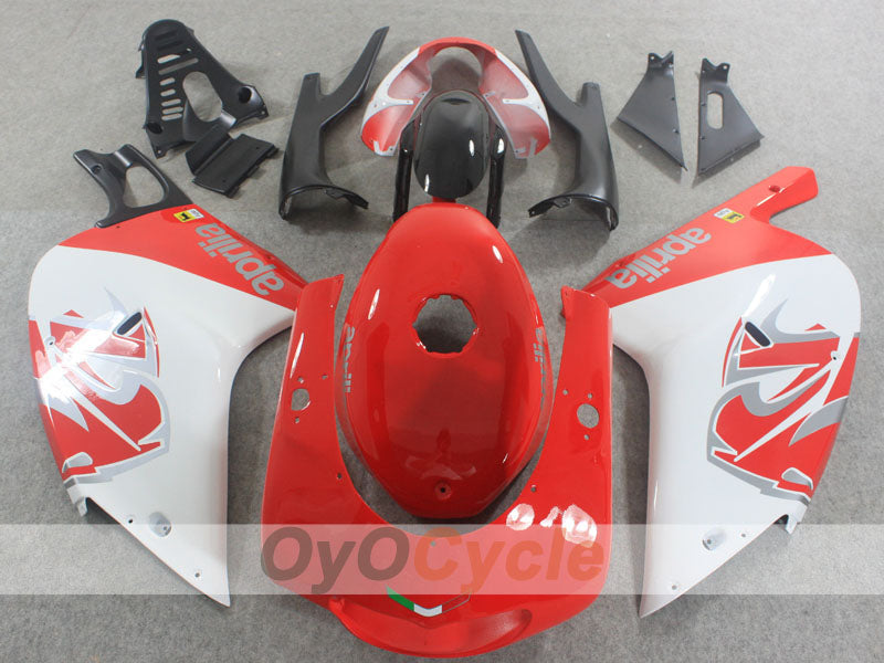 Kit de carenado para Aprilia RS125 01-05 - Rojo, blanco - Estilo fábrica #OYO87906265