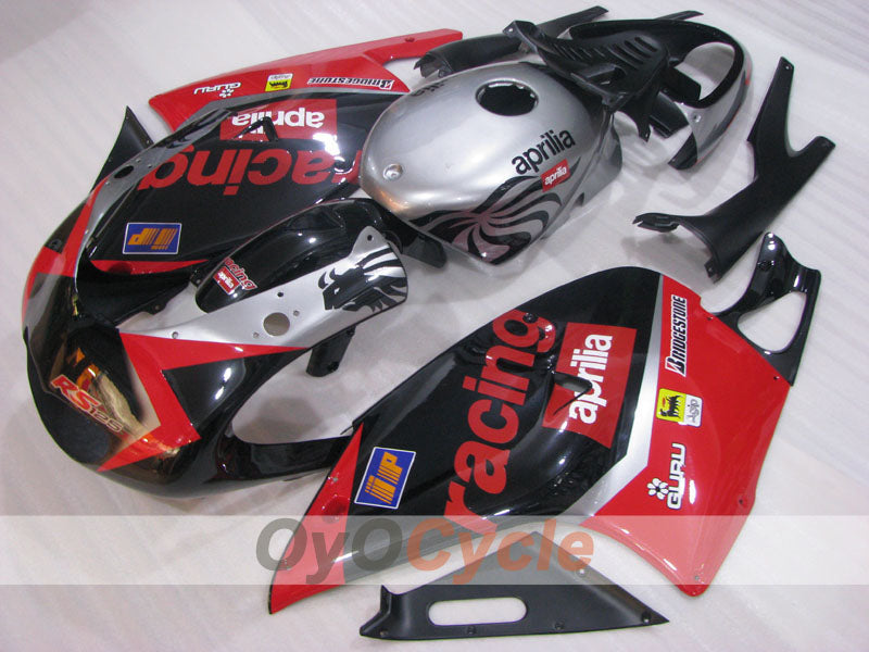Kit de carenado para Aprilia RS125 01-05 - Rojo, Negro, Plata - Estilo de fábrica #OYO87906273 Imagen principal del producto