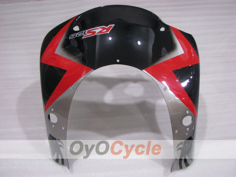 Kit de carenado para Aprilia RS125 01-05 - Rojo, Negro, Plata - Estilo de fábrica #OYO87906273