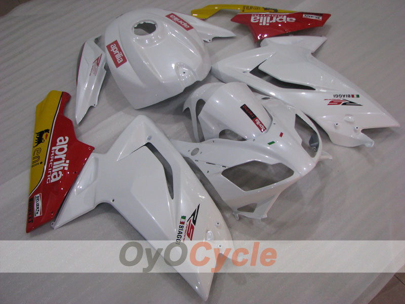 Kit de carenado para Aprilia RS125 06-10 - Rojo, Blanco - Estilo de fábrica #OYO87906278 Imagen principal del producto