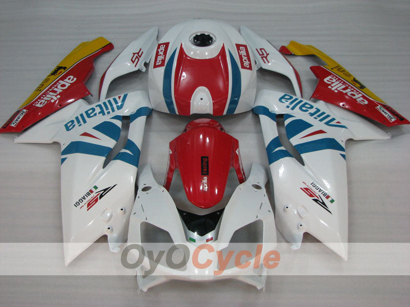 Kit de carenado para Aprilia RS125 06-10 - Rojo, azul, blanco - Alitalia #OYO87906281 Imagen secundaria del producto