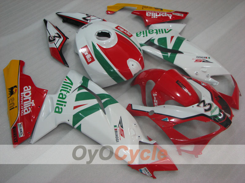 Kit de carenado para Aprilia RS125 06-10 - Rojo, Blanco - Estilo de fábrica #OYO87906284 Imagen principal del producto