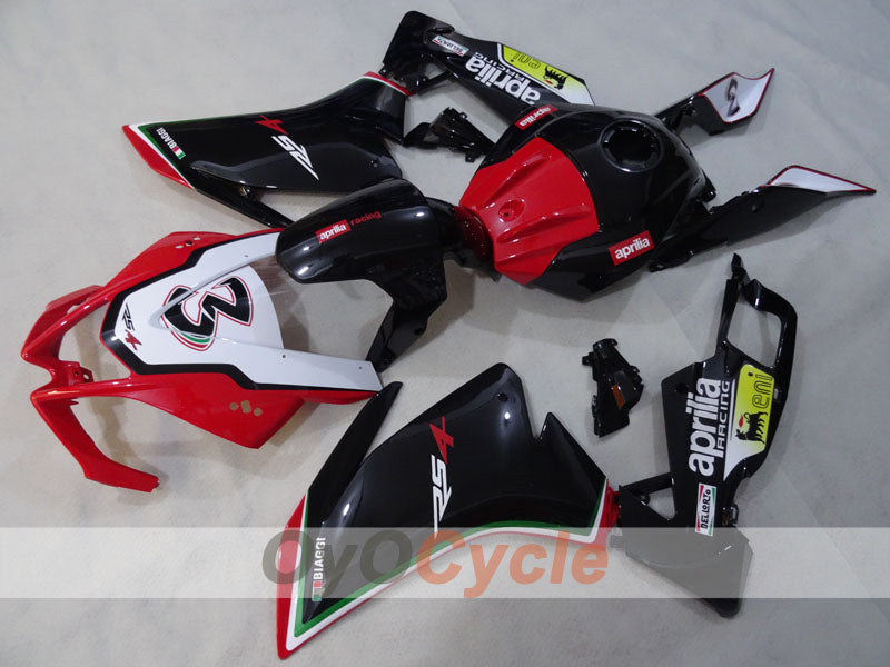 Kit de carenado para Aprilia RSV4 09-14 - Rojo, blanco, negro - Estilo Factory #OYO87906286 Imagen principal del producto