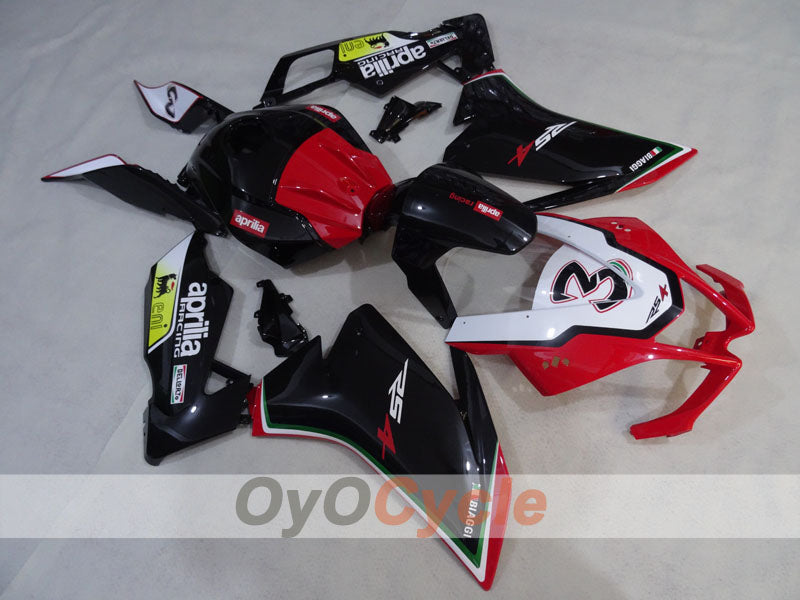 Kit de carenado para Aprilia RSV4 09-14 - Rojo, blanco, negro - Estilo Factory #OYO87906286 Imagen secundaria del producto