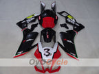 Kit de carenado para Aprilia RSV4 09-14 - Rojo, blanco, negro - Estilo Factory #OYO87906286