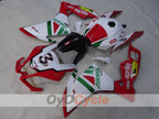 Carenado para Aprilia RSV4 09-14 - Rojo, Verde, Blanco, Negro - Alitalia #OYO87906287