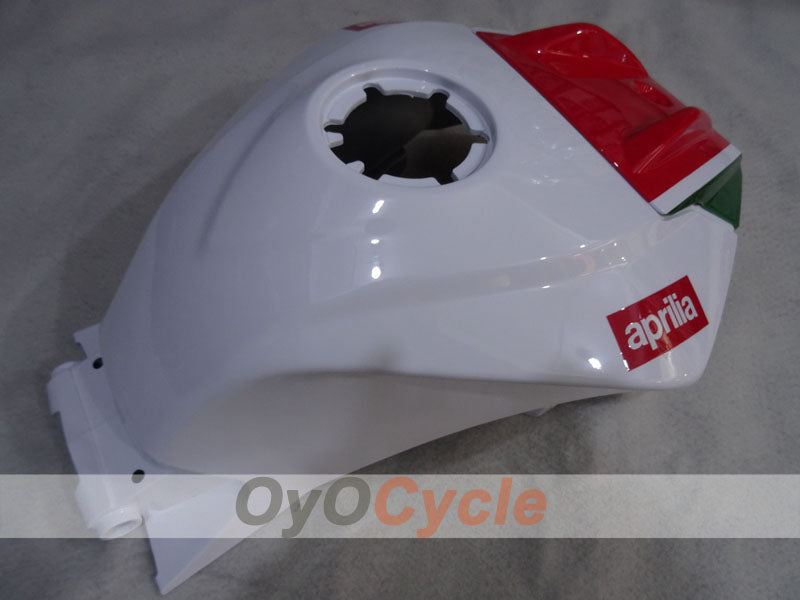 Carenado para Aprilia RSV4 09-14 - Rojo, Verde, Blanco, Negro - Alitalia #OYO87906287