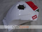 Carenado para Aprilia RSV4 09-14 - Rojo, Verde, Blanco, Negro - Alitalia #OYO87906287