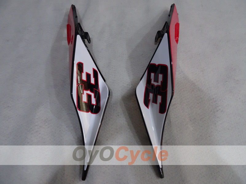 Kit de carenado para Aprilia RSV4 09-14 - Rojo, Blanco, Plata - #bearacer #OYO87906288