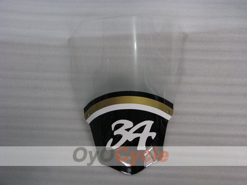 Carenado para Aprilia RSV1000R 03-06 - Blanco, Negro - Lucky Strike #OYO87906292