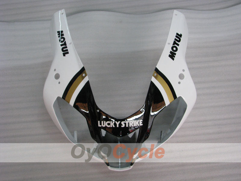 Carenado para Aprilia RSV1000R 03-06 - Blanco, Negro - Lucky Strike #OYO87906292