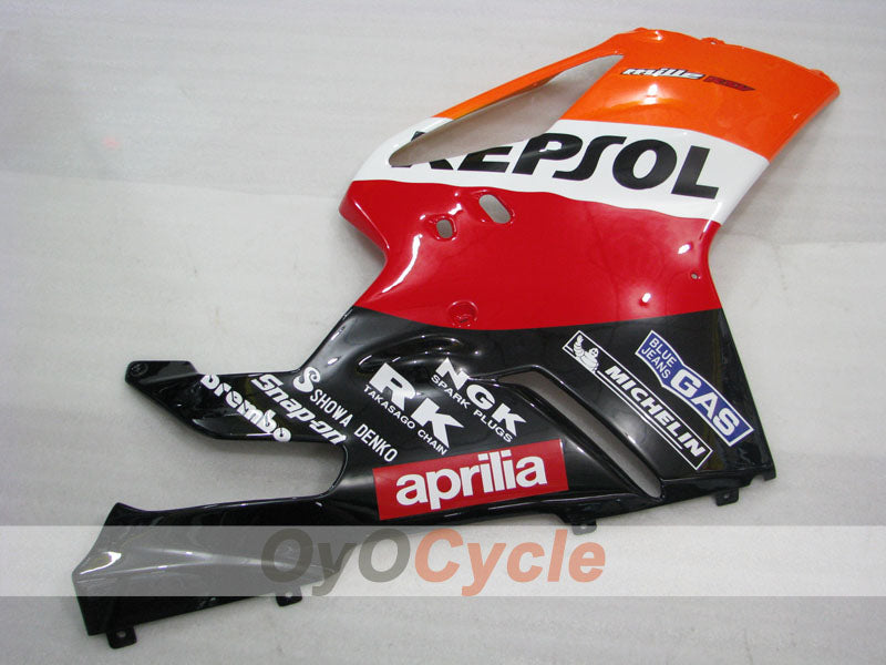 Kit de carenado para Aprilia RSV1000R 03-06 - Rojo, Naranja, Negro - PEPSI #OYO87906293