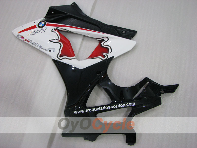Kit de carenado por inyección para BMW S1000RR 09-14 - Rojo, blanco, negro - Estilo de fábrica, personalizable #OYO87906298