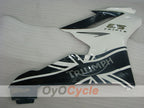 Carenado de inyección para Triumph Daytona 675 06-08 - Blanco, Negro - Estilo de fábrica #OYO87906300