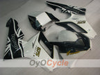 Carenado de inyección para Triumph Daytona 675 06-08 - Blanco, Negro - Estilo de fábrica #OYO87906300
